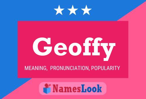 Постер имени Geoffy