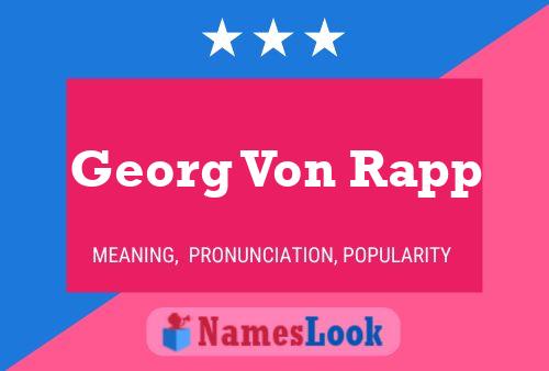 Постер имени Georg Von Rapp