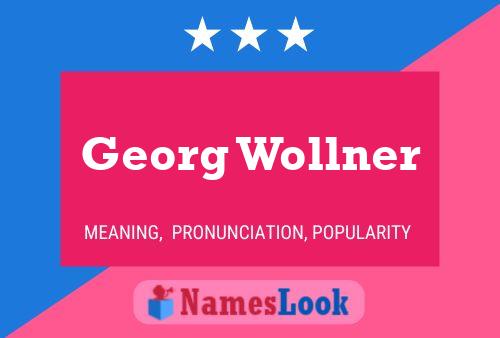 Постер имени Georg Wollner