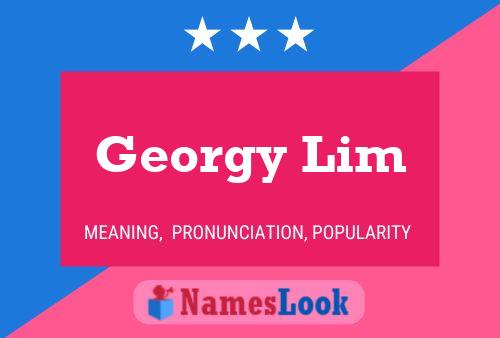 Постер имени Georgy Lim