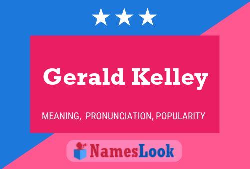 Постер имени Gerald Kelley