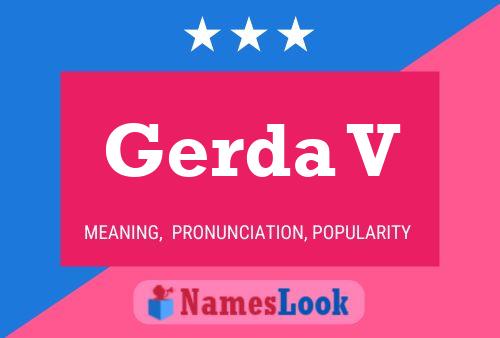 Постер имени Gerda V