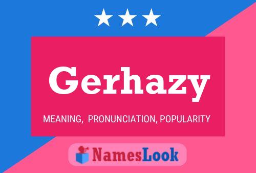 Постер имени Gerhazy