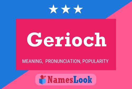 Постер имени Gerioch