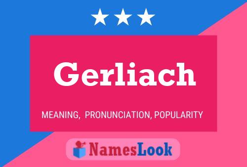 Постер имени Gerliach