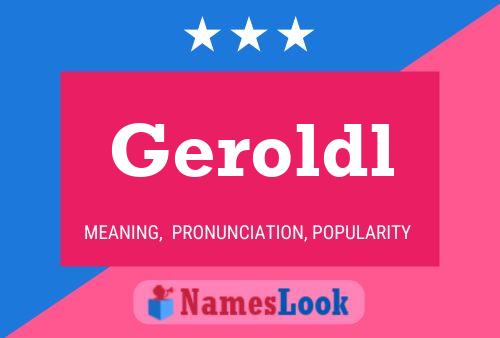 Постер имени Geroldl