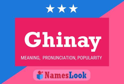 Постер имени Ghinay