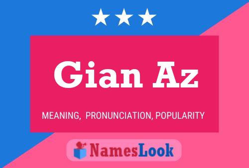 Постер имени Gian Az