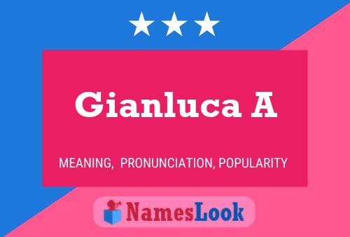 Постер имени Gianluca A