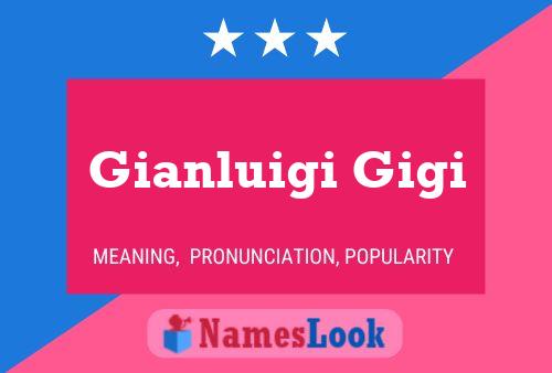 Постер имени Gianluigi Gigi