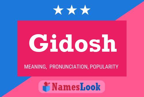 Постер имени Gidosh