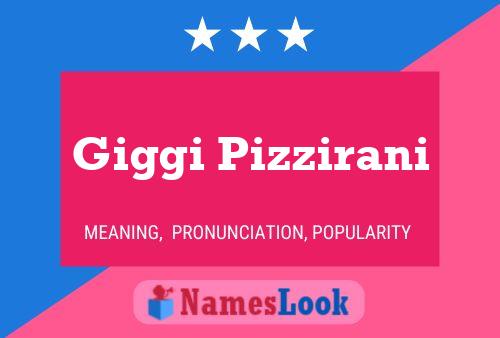 Постер имени Giggi Pizzirani