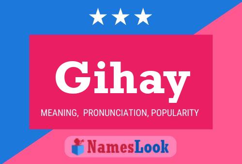 Постер имени Gihay