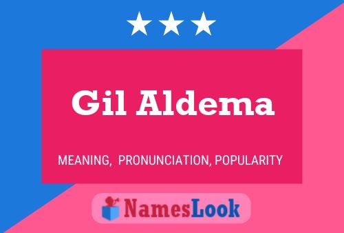 Постер имени Gil Aldema