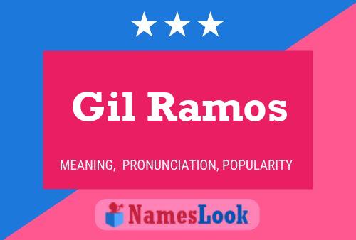 Постер имени Gil Ramos