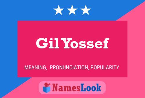 Постер имени Gil Yossef