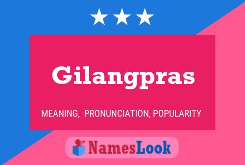 Постер имени Gilangpras