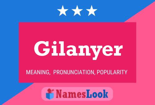 Постер имени Gilanyer