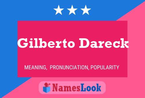 Постер имени Gilberto Dareck