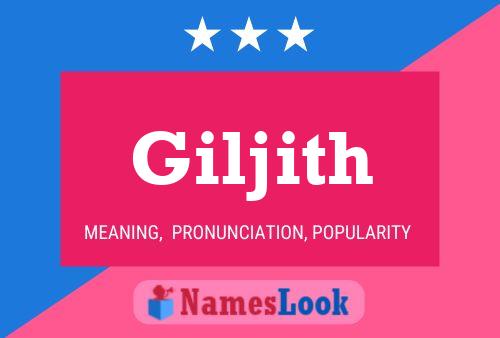 Постер имени Giljith