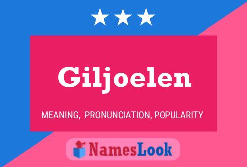 Постер имени Giljoelen