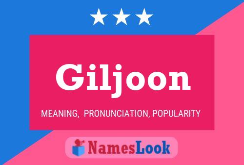 Постер имени Giljoon