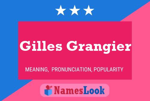 Постер имени Gilles Grangier