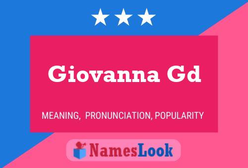 Постер имени Giovanna Gd