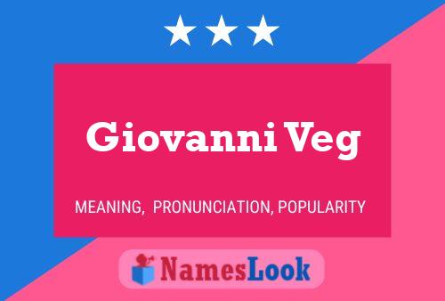 Постер имени Giovanni Veg