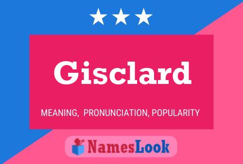 Постер имени Gisclard