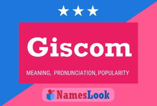 Постер имени Giscom