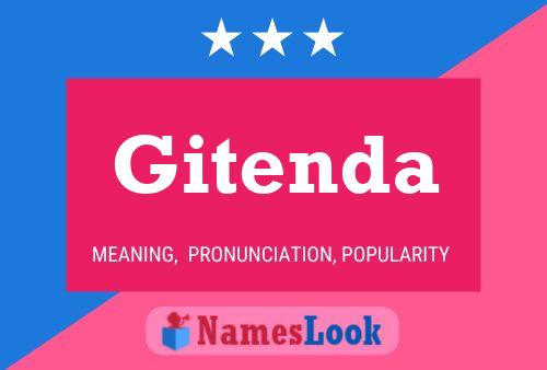 Постер имени Gitenda