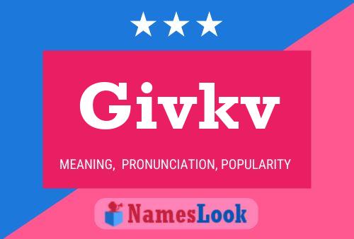 Постер имени Givkv