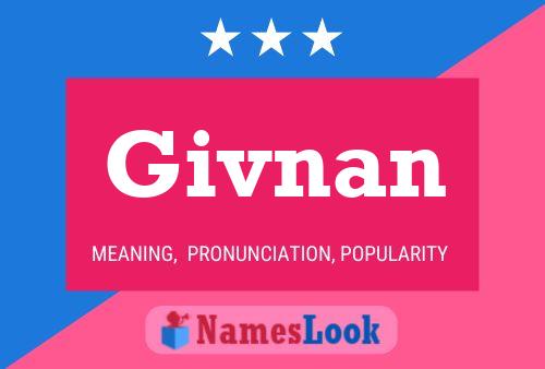 Постер имени Givnan