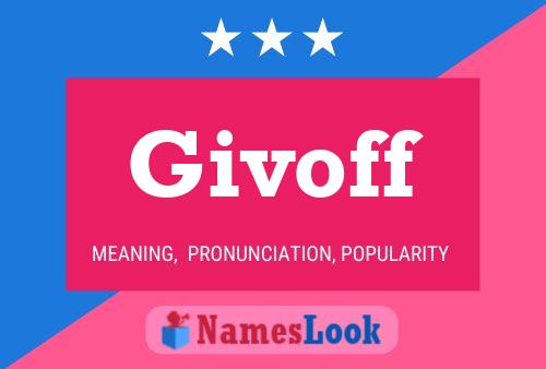 Постер имени Givoff