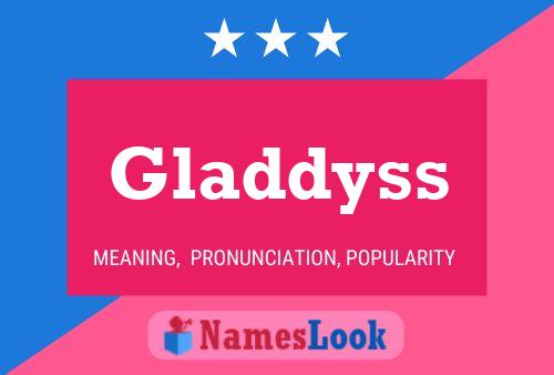 Постер имени Gladdyss