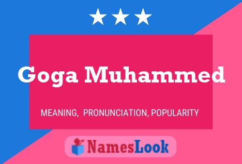 Постер имени Goga Muhammed