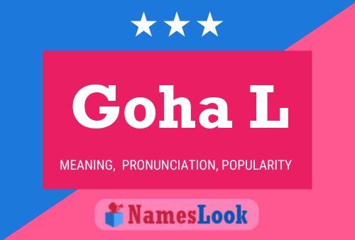 Постер имени Goha L