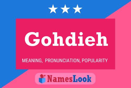 Постер имени Gohdieh