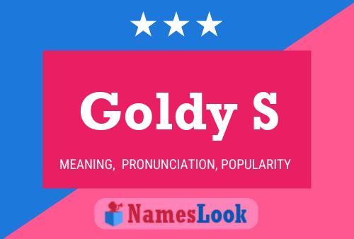 Постер имени Goldy S