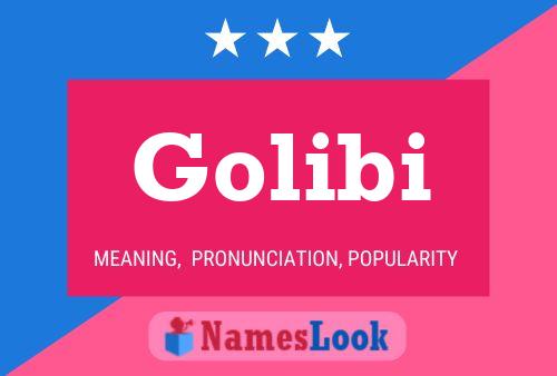 Постер имени Golibi