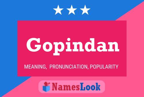 Постер имени Gopindan