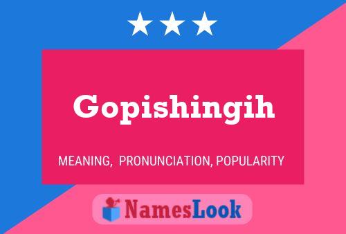 Постер имени Gopishingih