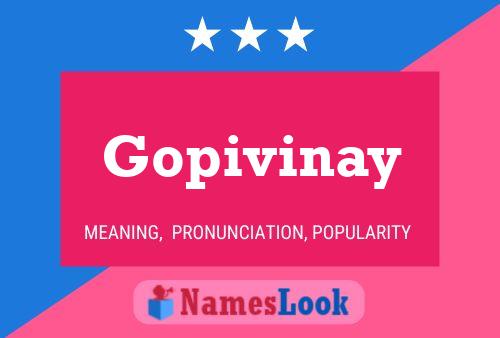 Постер имени Gopivinay