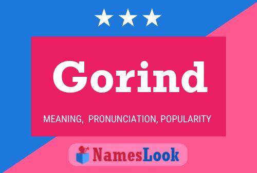 Постер имени Gorind