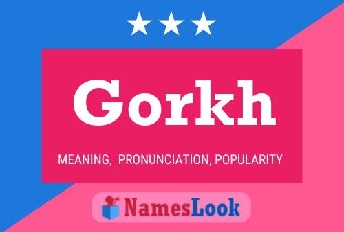 Постер имени Gorkh