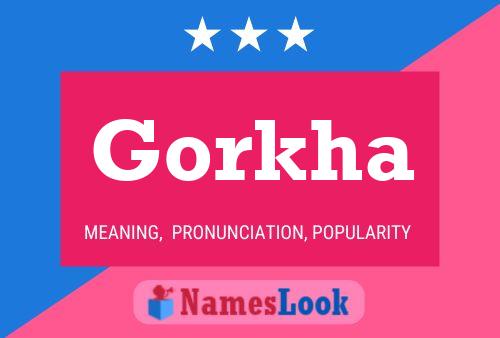 Постер имени Gorkha