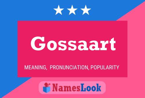 Постер имени Gossaart