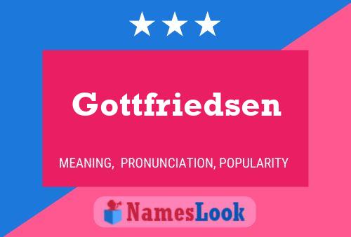 Постер имени Gottfriedsen