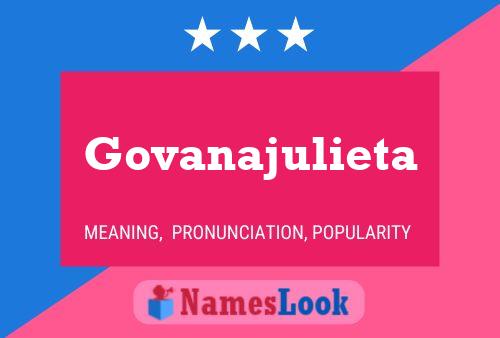 Постер имени Govanajulieta